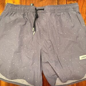 Legends Luka Men’s Athletic Shorts in grey